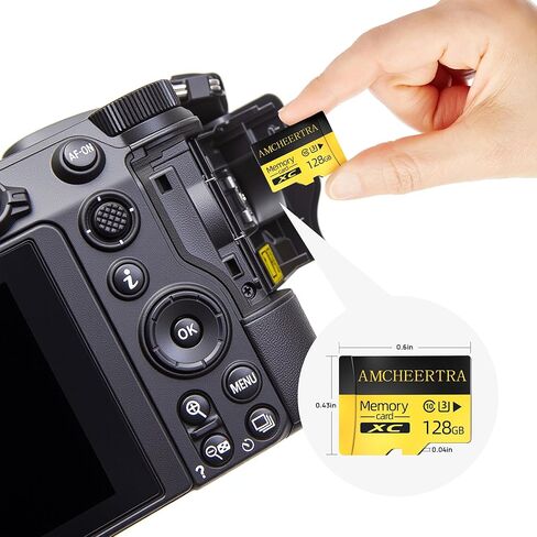 بطاقة ذاكرة MicroSDXC 128GB ، UHS-I ، C10 ، U3 ، A2،180MB/S قراءة ، 140 ميجابايت/ثانية ، بطاقة microSD عالية السرعة ، بطاقة TF للطائرات بدون طيار ، كاميرات الحركة ، DASHCAM ، وحدات التحكم في الألعاب in Kuwait