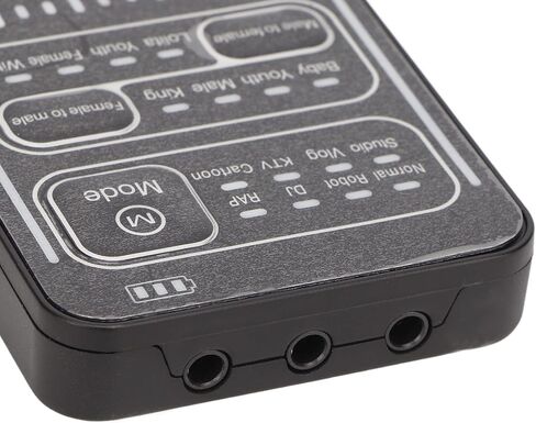Voice Changer, Game Live Sound Disguiser Portable Sound Changer 8 Kinds of Sound Changes for Mobile Phone Computer Game Devices for DJ PC Live in Saudi Arabia