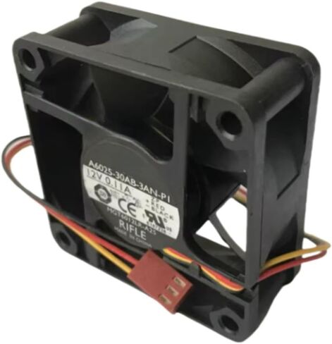 A6025-30AB-3AN-PI FAN 6CM لـ 12V 0.11A 6025 60x60x25mm 3-Ware Fan in Saudi Arabia