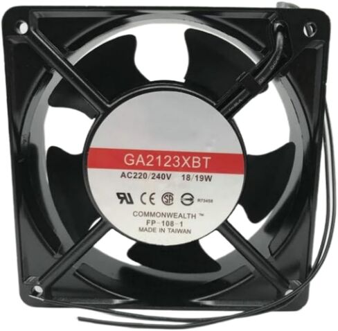GA2123XBT Fan 12CM for 220/240V 18/19W 12038 120X120X38MM 2-Wire Cooling Fan in Saudi Arabia