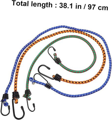 VANZACK 3pcs Luggage Rope Kit Cage Telephone Bracket Cuticle Drill Bonnet for Sleeping Airplane Chinchilla Tube Motorcycle Bungee Rope Rockery Decoration Rope Bungee Rope Hook Rubber in Saudi Arabia
