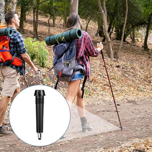 5 Pack Trekking Pole Carbide Tips Universal Hiking Rod End Tip Replacement Walking Sticks Tip Protectors Carbide Poles Tips for Outdoor Climbing Snow Mud in Saudi Arabia