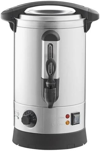 Generic WB8L 2.1 Gallon 54 cup (8 Liter) Water Boiler - 120V, 1300W, Large, Silver in Saudi Arabia
