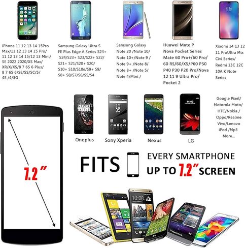 حامل الهاتف لركض الرجال للنساء ، حامل الهاتف الخليوي لشارة القطرات لجهاز iPhone 16 16e 15 14 13 11 11 Pro Max XS XR in Kuwait