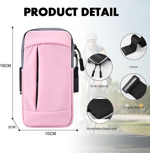 حامل الهاتف لركض الرجال للنساء ، حامل الهاتف الخليوي لشارة القطرات لجهاز iPhone 16 16e 15 14 13 11 11 Pro Max XS XR in Kuwait