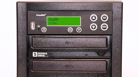 Duplim 1: 1 USB DVD CD Duplicator Copy Tower Cloner Burner in Kuwait