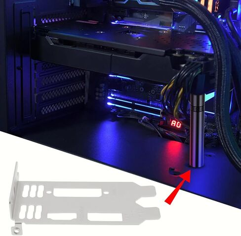 Create idea Low Profile Bracket Compatible with MSI GTX1050 LP Compatible with GTX1050Ti LP Graphics Video Card in Saudi Arabia
