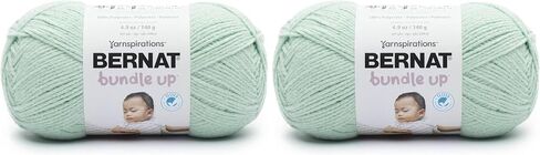 Bernat Bundle UP SB Solids Yarn, 140g, Green Mist in Saudi Arabia