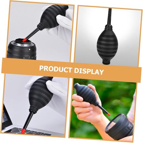 NUOBESTY CAMPACT CAMERANT LENS Blower مع فوهة مختومة لتنظيف الغبار معدات مضغوطة للهواء خفيف الوزن للتصوير الفوتوغرافي وصيانة الالكترونيات ألوان متعددة in Kuwait