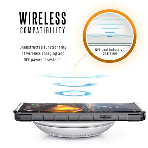 URBAN ARMOR GEAR UAG Samsung Galaxy Note 9 Plasma Feather-Light Rugged [Ice] Military Drop Tested Phone Case in Kuwait