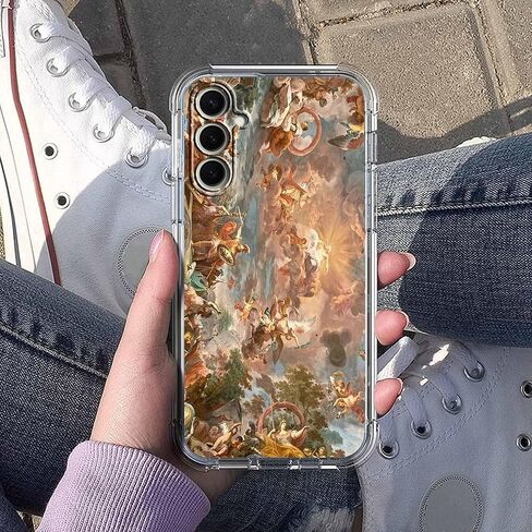 Case for Samsung Galaxy A15 with Christian Design,Christ Jesus Quotes Verse Collage Pattern,Trendy Soft TPU Bumper Phone Cover(A15,Bible) in Kuwait