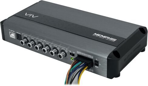 Memphis Audio Viv68DSP 6 في 8 Out Car Digital Signal Processor+شاشة العرض in Saudi Arabia
