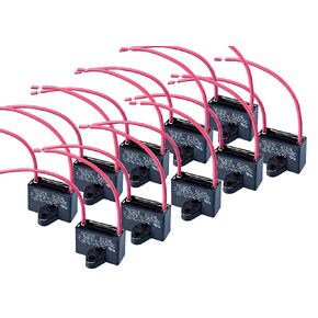 10 Pcs Tecate Audiophile 2.2uF µF mF mFD 250VAC 2.2 mfd Polyester Dielectric Film Audio Capacitors in Saudi Arabia