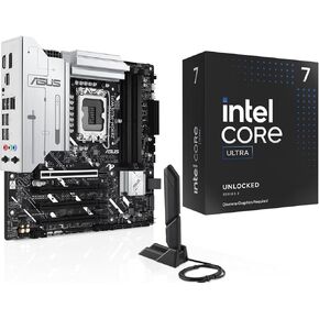 Micro Center CPU Motherbard Combo - Ultra 7 265KF 20 -Cores Gaming معالج سطح المكتب غير المؤمن مع Z890 AYW Gaming WiFi W LGA 1851 ATX Motherboard in Kuwait