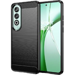 بالنسبة لحالة هاتف OnePlus Nord CE4 ، سترة ألياف الكربون المقاومة للخدش ، TPU الناعمة ، لحالة OnePlus Nord CE4 (أسود) in Kuwait