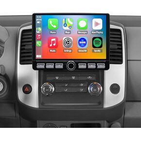 Qled Radio for Nissan Frontier Xterra 2009 2010 2012 ، استبدال ستيريو شاشة اللمس ، و Wireless Carplay Android Auto ، و 4G LTE Network ، ودعم SWC ، وكاميرا احتياطية مجانية in Kuwait