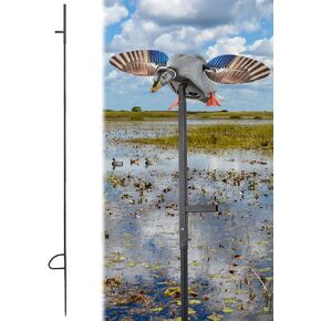 11.3ft في الهواء الطلق قطب البط شرك ، أعمال الصيد مع شركان جناح الغزل ، وملحقات الصيد البط ، لا يتم تضمين أفخور البط in Kuwait