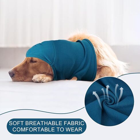 NACOCO Dog Calming Cap Eye Mask Nylon Shading Pet Mask Muzzle for Grooming Anti Car Sickness (L) in Kuwait