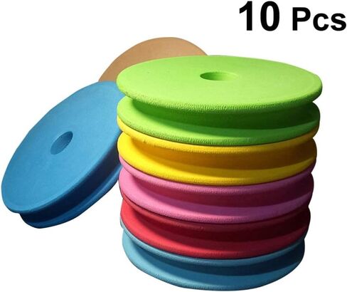 Fishing Line Storage Holders Fishing Foam Line Spools Fishing Gear 10pcs Fishing Snell Rigs Gear Spool for Outdoor Fishing Accessories Fly Fishing Tippet Holder in Saudi Arabia