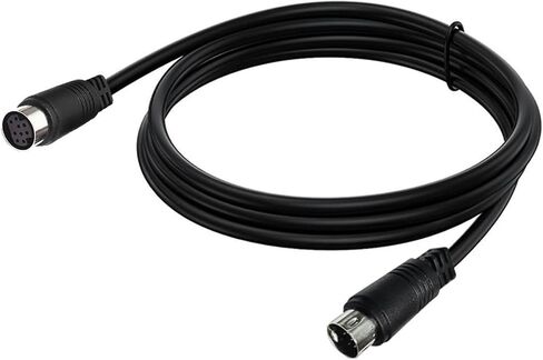 9 Needle 9pin S-Video Small DIN Adapter Extension Line Cable Straight/Elbow S Video 9p 9pins in Kuwait