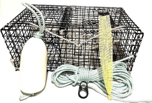 Ketcham Supply Lobster Trap مع الحبل ، العوامة ، ورابط ضعيف in Saudi Arabia