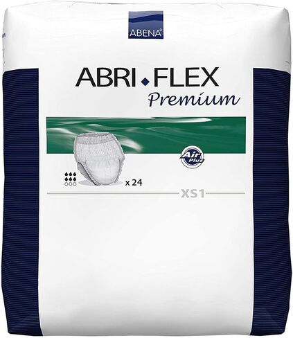 ملابس داخلية واقية ممتازة من Abena Abri-Flex، المستوى 1، (أحجام صغيرة جدًا إلى مقاسات كبيرة جدًا) كبيرة جدًا، 14 قطعة in Kuwait