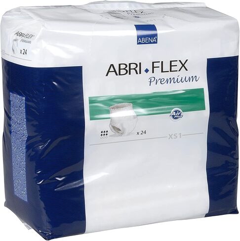 ملابس داخلية واقية ممتازة من Abena Abri-Flex، المستوى 1، (أحجام صغيرة جدًا إلى مقاسات كبيرة جدًا) كبيرة جدًا، 14 قطعة in Kuwait