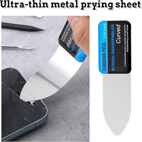 مجموعة أدوات أدوات Spudger Metal Spudger ، 6 أجهزة كمبيوتر مزدوجة نهاية معدنية Mini Mini Bar Bar Bar Tool Tools مجموعة لأجهزة الكمبيوتر المحمولة ، والهاتف الخلوي ، والكمبيوتر اللوحي ، والكمبيوتر ، والمشاهدة ، وأجهزة المنزل الرقمي ، وإصلاح الإلكترونيات in Saudi Arabia