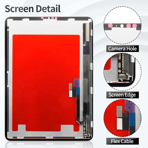 لـ iPad Pro 11 ، استبدال الشاشة الثالثة 2021 لـ iPad Pro 11 2022 شاشة لمسة شاشة لـ iPad Pro 11 3rd/4th Gen A2301 LCD Agitizer Assembly Kits A2435 Black in Saudi Arabia