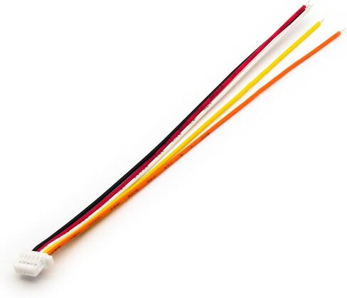 SpeedyFPV 5pcs SH1.0 Pre-Wired Connector Cables 1.0mm Pitch, Insulated Color-Coded Wires, for Flight Controllers, GPS Modules, VTX Electronics (2 Pin) in Saudi Arabia
