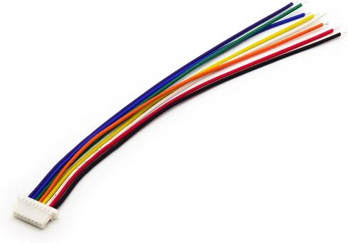 SpeedyFPV 5pcs SH1.0 Pre-Wired Connector Cables 1.0mm Pitch, Insulated Color-Coded Wires, for Flight Controllers, GPS Modules, VTX Electronics (2 Pin) in Saudi Arabia