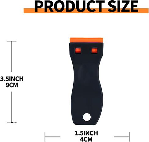 Glue Removal Scraper Mobile Phone Screen Glue Removal Scraper Plastic Scraper Black in Saudi Arabia