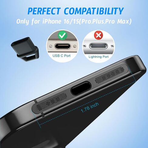 قابس USB C Dust ، نوع ملون C شحن شحن شحن واقي مع منفذ Hole Hole Port Cap anti Dust Cover مع غطاء مكبر صوت iPhone ، حبل Tab Easy-Grip ، مقابل 15 16 Plus Pro Max ، Samsung ، جميع أجهزة USB C in Kuwait