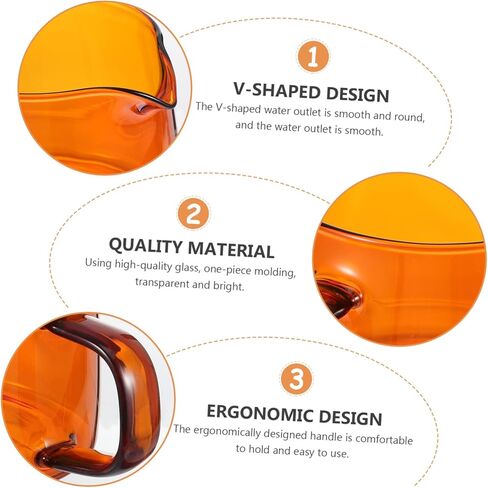 Bestyash مقاوم للحرارة وعاء القهوة القهوة تنوعا محمولة غلاية محمولة للمنزل 1 لتر السعة لمحبي القهوة in Kuwait