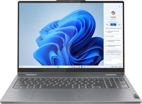 Lenovo Ideapad Flex 5i 2-in-1 Laptop 16 "Wuxga Touch Intel 12-Core Ultra 5 225U (Beats Core 7 150U) 16GB RAM 1TB SSD Backlit للمصمم Business Professional Win11 ICP HUB/COPILOT AI PC in Saudi Arabia
