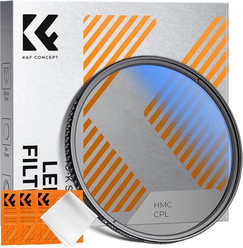 K&F Concept 39mm Circular Polarizing Lens Filter Optical Glass CPL Filter in Kuwait