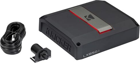 KICKER 49DL7TDF122 Dual Down Firing L7 Thin 12" Enclosure with LX8501 Mono Amplifier Bundle in Saudi Arabia