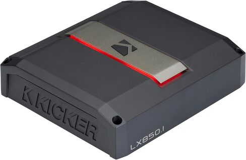 KICKER 49DL7TDF122 Dual Down Firing L7 Thin 12" Enclosure with LX8501 Mono Amplifier Bundle in Saudi Arabia