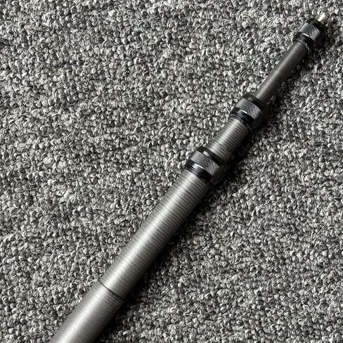 117.7in/3M تمديد عصا صورة شخصية لكاميرات الحركة ، قطب ألياف الكربون المحمولة خفيفة الوزن لإطلاق النار 360 درجة ، طول قابل للتعديل 30 سم-3 م ، متوافق مع Insta360 x5 x3 ، x4 ، GoPro Hero ، DJI Action in Kuwait