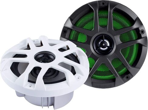 Memphis Audio SMC3 Marine Multi-Zone Media Center W/ (2) MXA60L 6.5 "حزمة مكبرات الصوت البحرية LED in Saudi Arabia