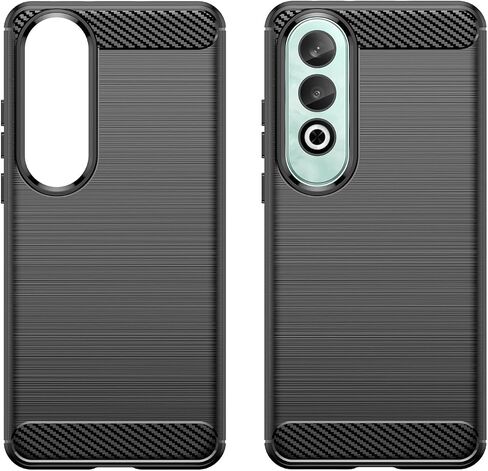 for OnePlus Nord CE4 Phone case, Shockproof, Scratch Resistant Carbon Fiber Jacket, Soft TPU,for for OnePlus Nord CE4 case (Black) in Saudi Arabia