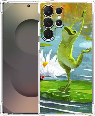 Case for Samsung Galaxy S25 Ultra with Superhero Design,Cartoon Comic Pop Culture Art Collage,Clear Soft TPU Bumper Phone Cover,6.9"(Hero,S25U) in Kuwait