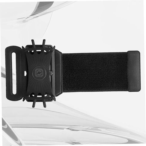 Housoutil Phone Wristband for Jogging Rotatable Forearm Armband Lightweight and Breathable Mobile Holder for Running Cycling Hiking Black in Saudi Arabia