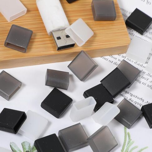 غطاء غطاء USB ، 30 قطعة USB من الذكور غطاء قابس مضاد للغطاء سيليكون-غلاف USB يغطي USB-CAP ، 3 ألوان in Kuwait