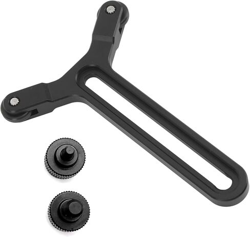 Camera Long Lens Bracket Support, Y-Shaped Lens Bracket for DJI Rs3 Gimbal Plate Lens System Mount in Saudi Arabia