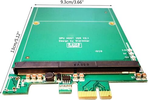75W PCIE to MXM3.0 Expansion Card PCI-E to MXM Adapter Converter USB3.0 for BTC Mining Mxm Graphics Card Card in Saudi Arabia