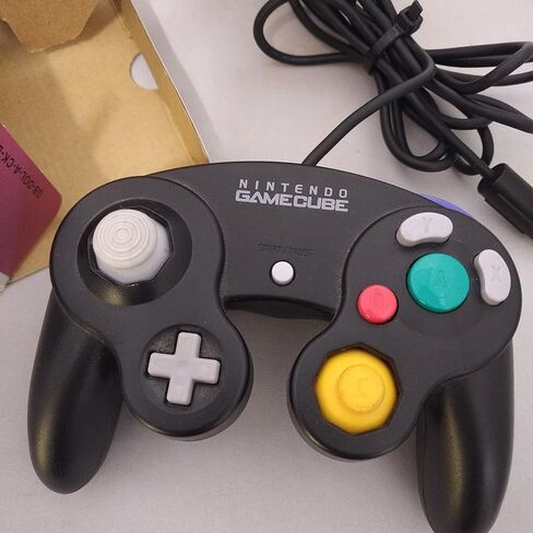 وحدة تحكم - طائرة (أسود) - Gamecube (متجدد) in Saudi Arabia
