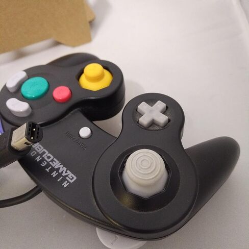 وحدة تحكم - طائرة (أسود) - Gamecube (متجدد) in Saudi Arabia