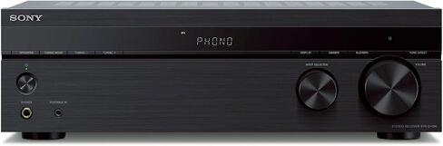 Sony STRDH190 2-ch Stereo Receiver with Phono Inputs & Bluetooth SSCS5 3-Way 3-Driver Bookshelf Speaker System (Black) in Saudi Arabia