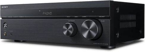 Sony STRDH190 2-ch Stereo Receiver with Phono Inputs & Bluetooth SSCS5 3-Way 3-Driver Bookshelf Speaker System (Black) in Saudi Arabia